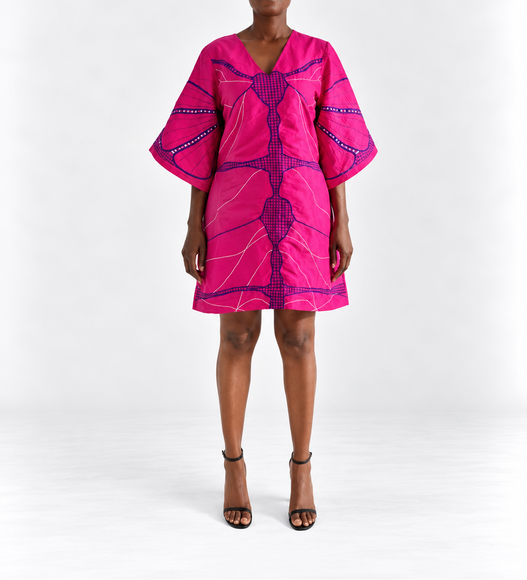 HIBISCUS DRESS - PINK