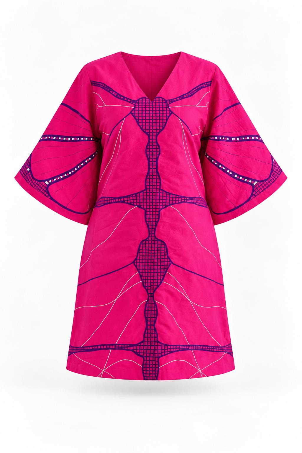 HIBISCUS DRESS - PINK