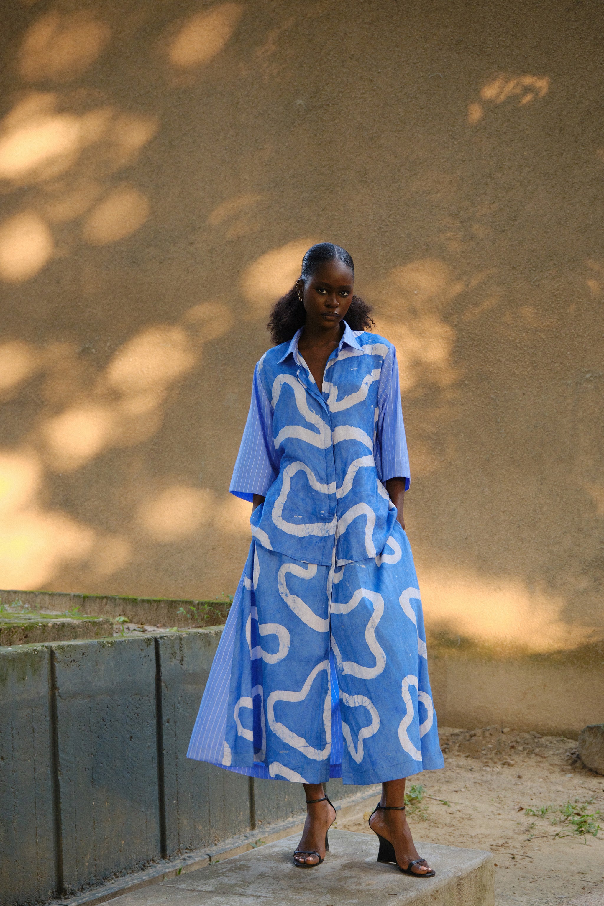 Tayo Dress - Blue