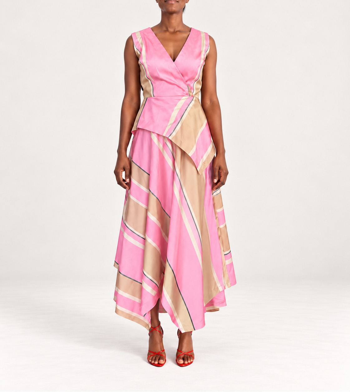 VILLEA SET - PINK STRIPE