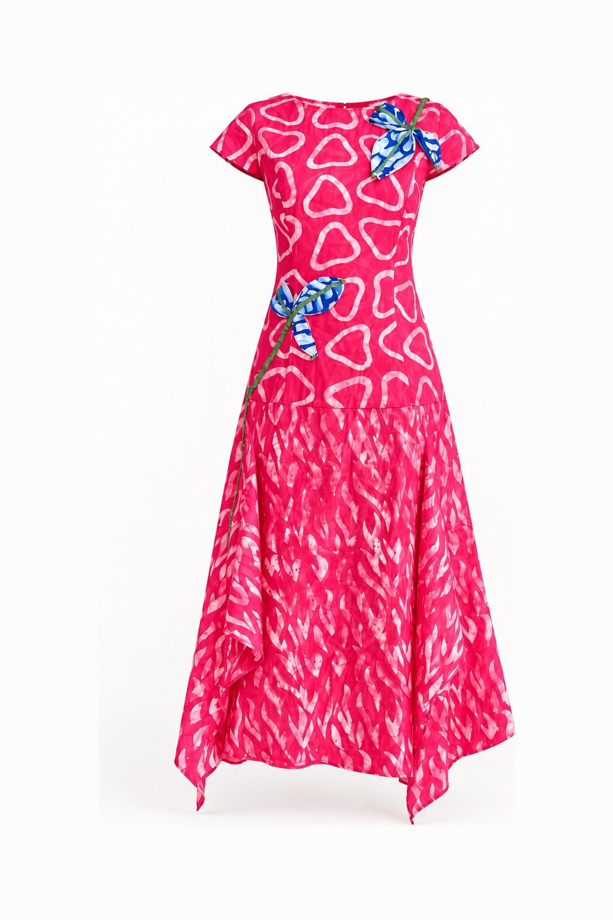 SIMI DRESS – PINK HEARTS