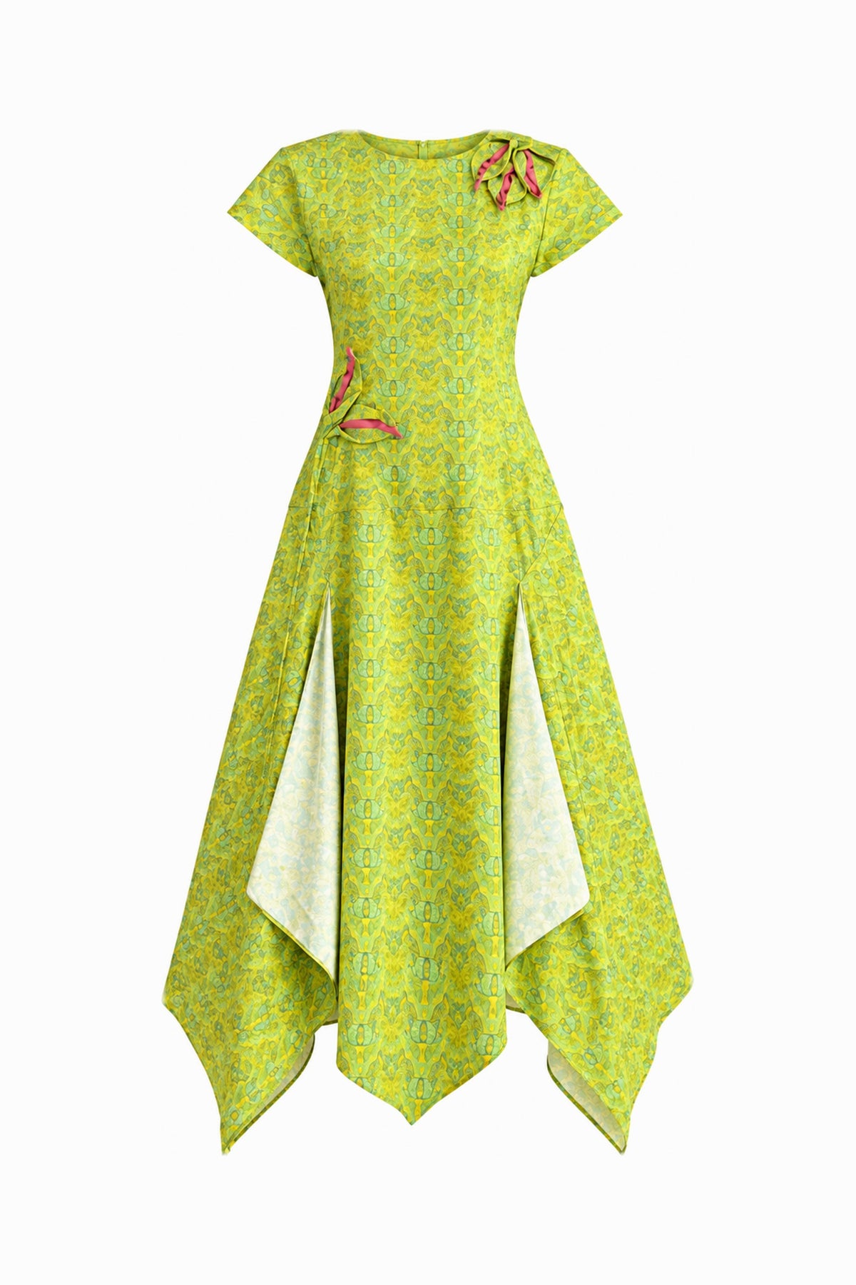 SIMI DRESS – GREEN GARDEN