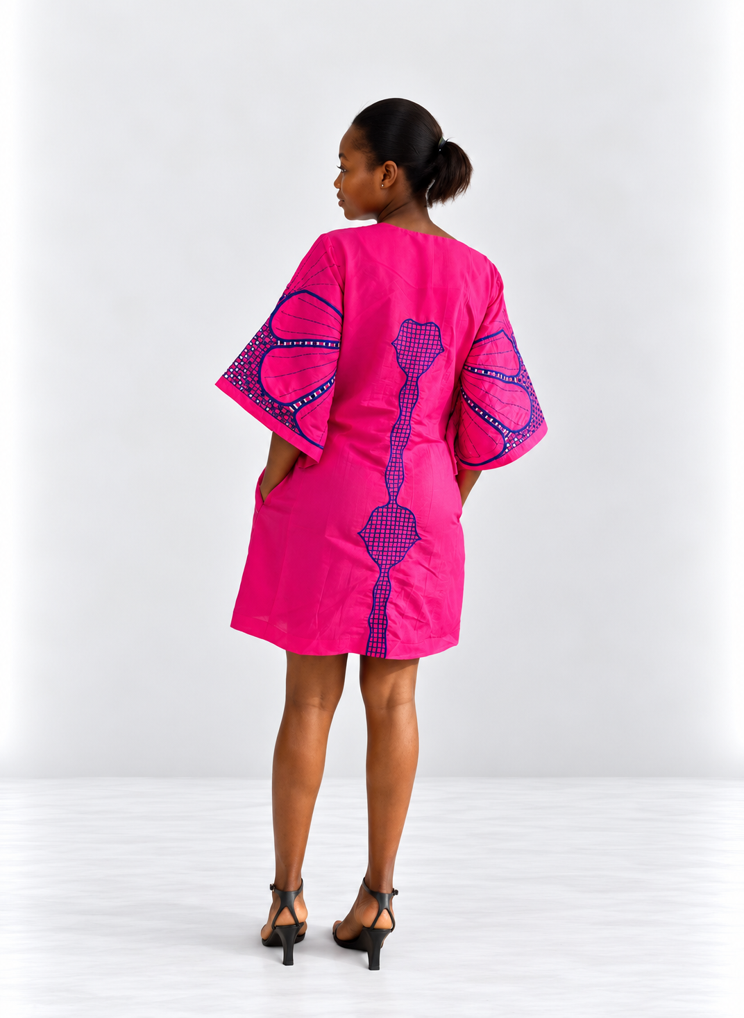 HIBISCUS DRESS - PINK