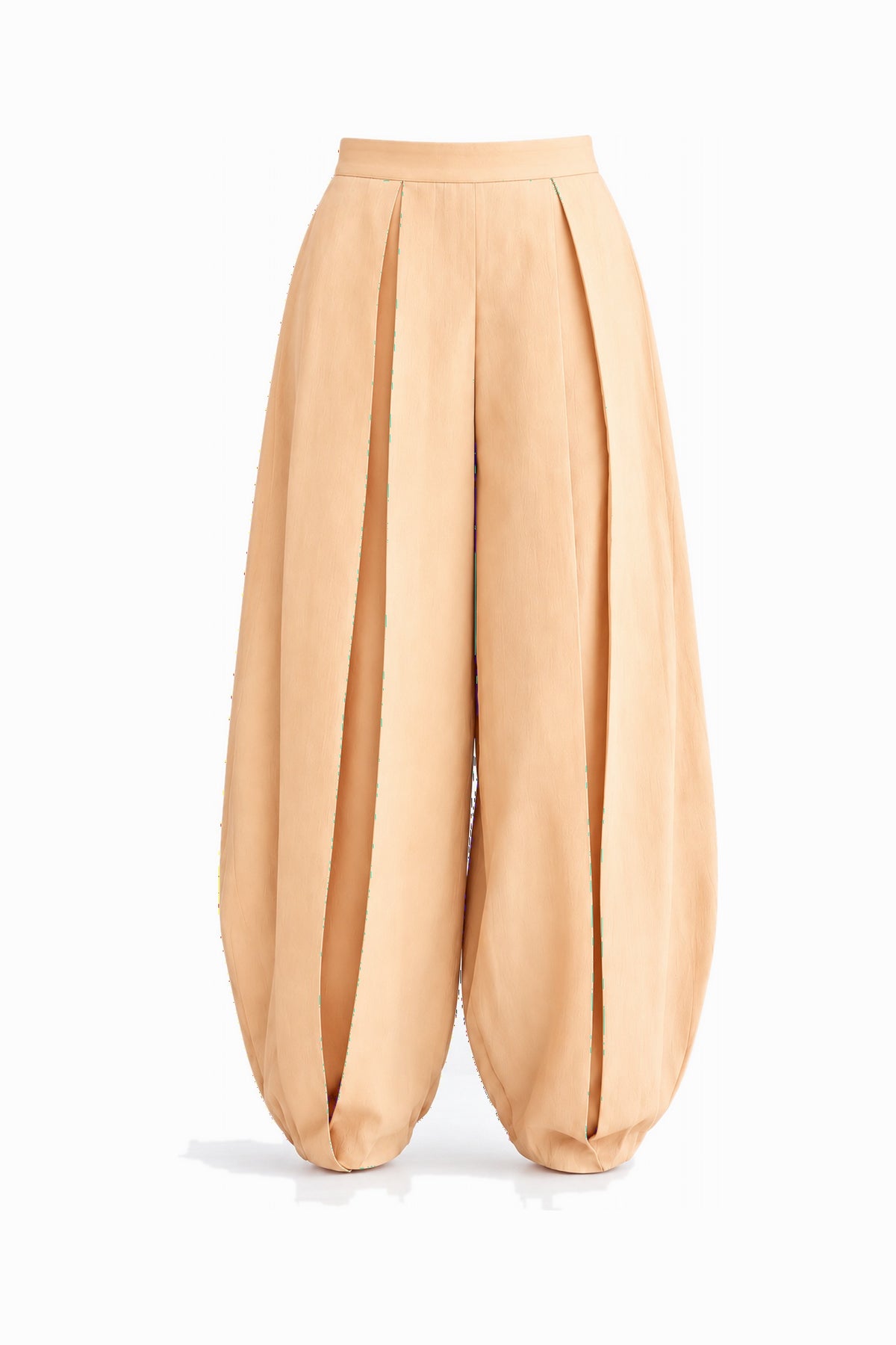 BUBBLE TROUSERS - TISSUE CREPE