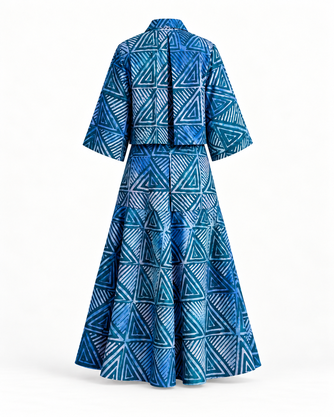 TAYO DRESS – GREEN LEAVES