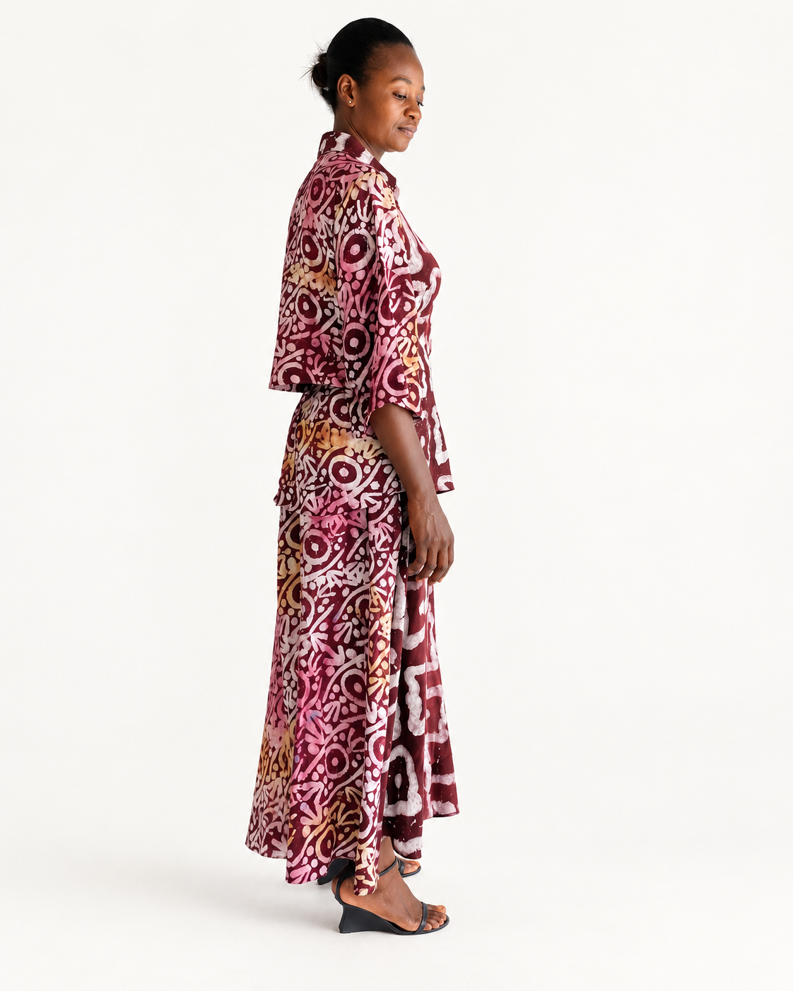 TAYO DRESS – SQUARE DOTS