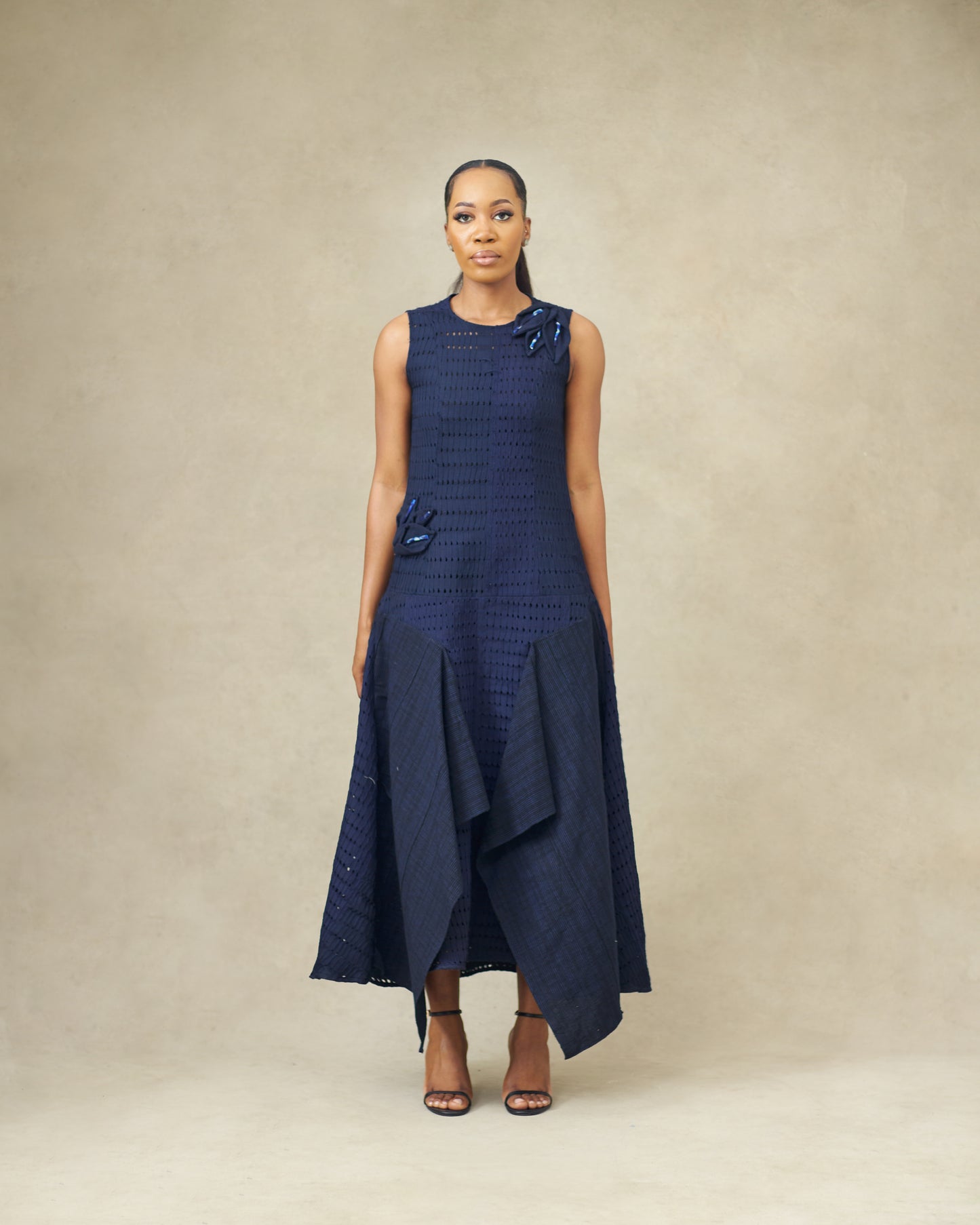 simi blue aso oke