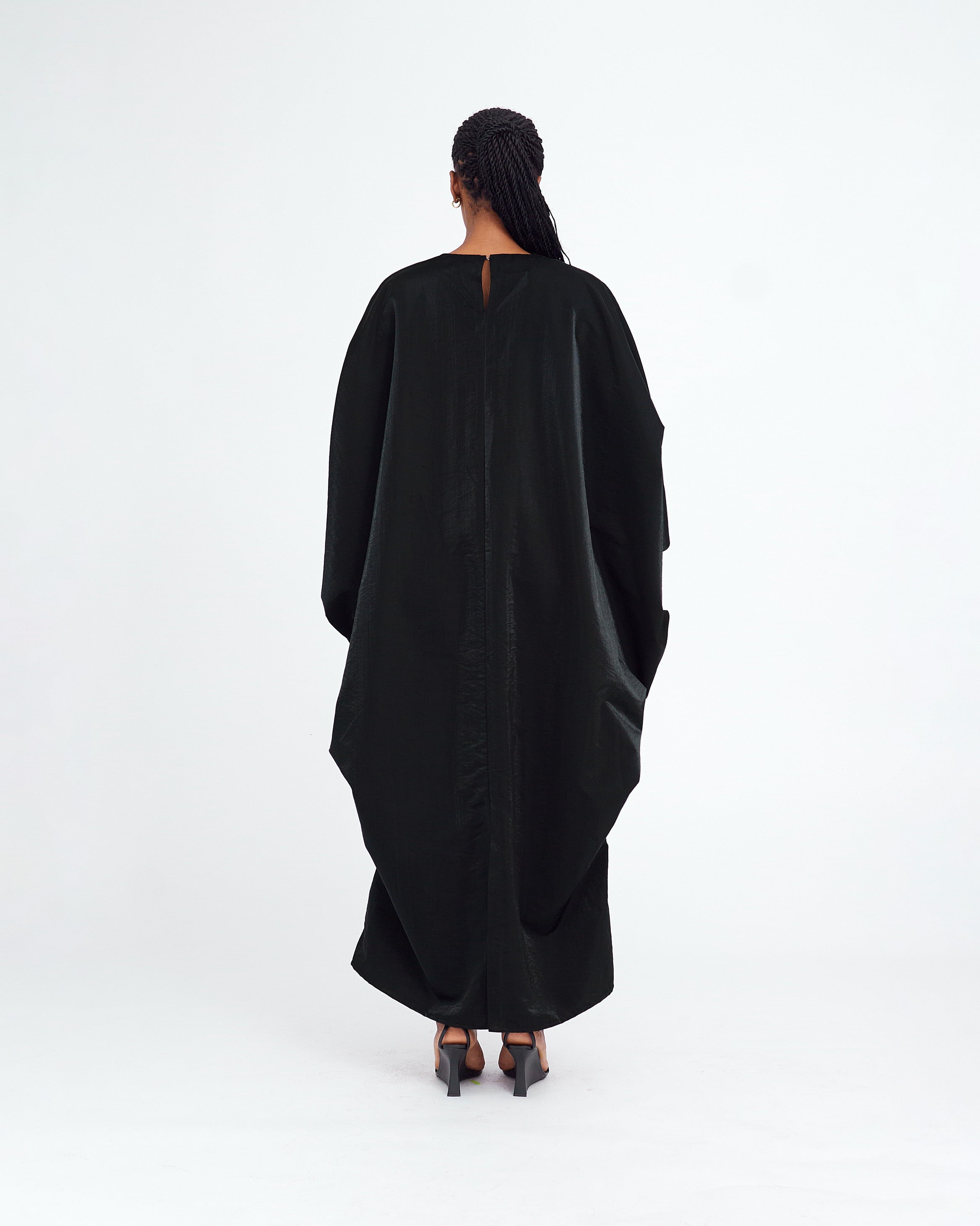 Circle Kaftan - Black