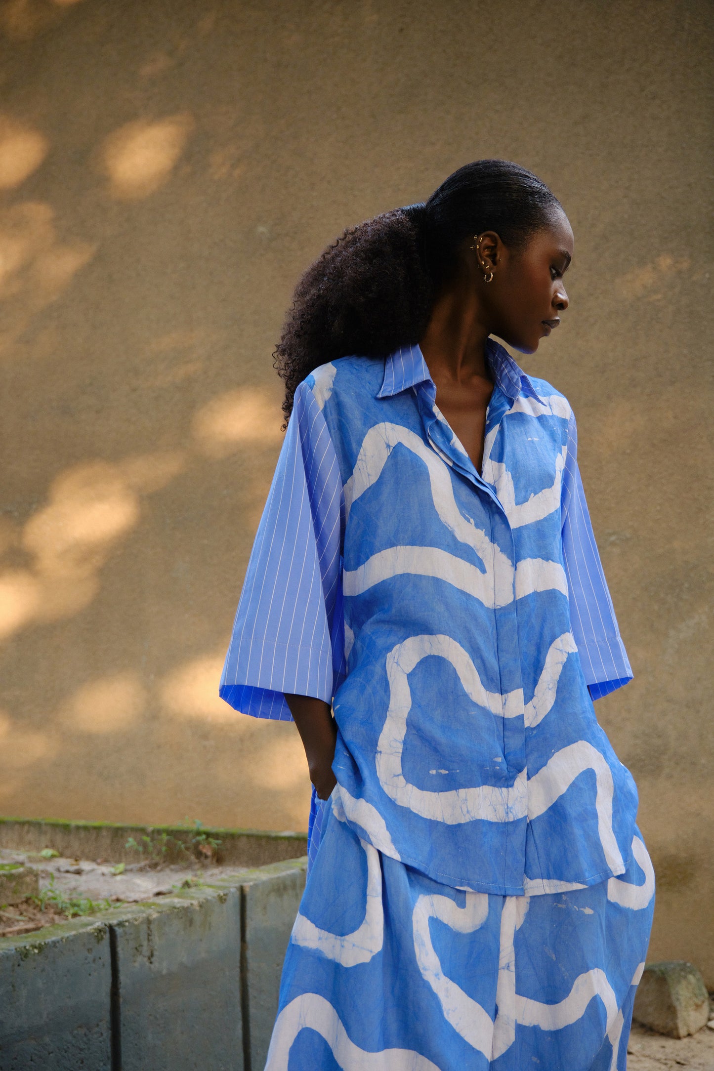 Tayo dress blue