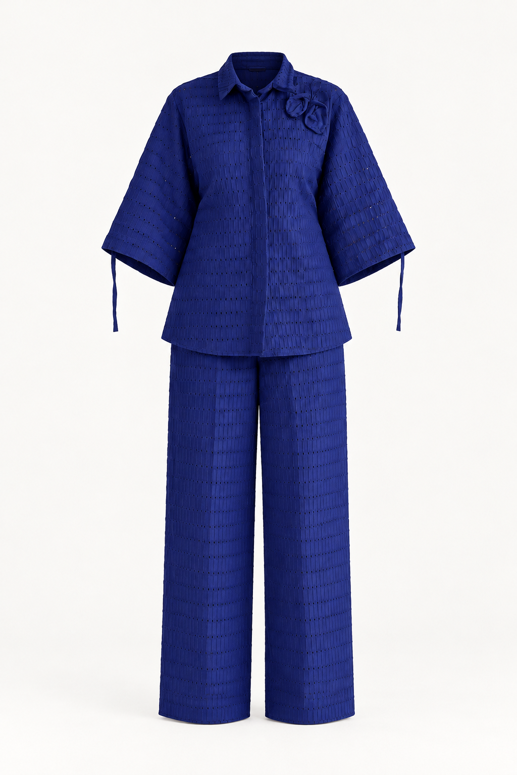 OLA TROUSERS - BLUE ASO OKE