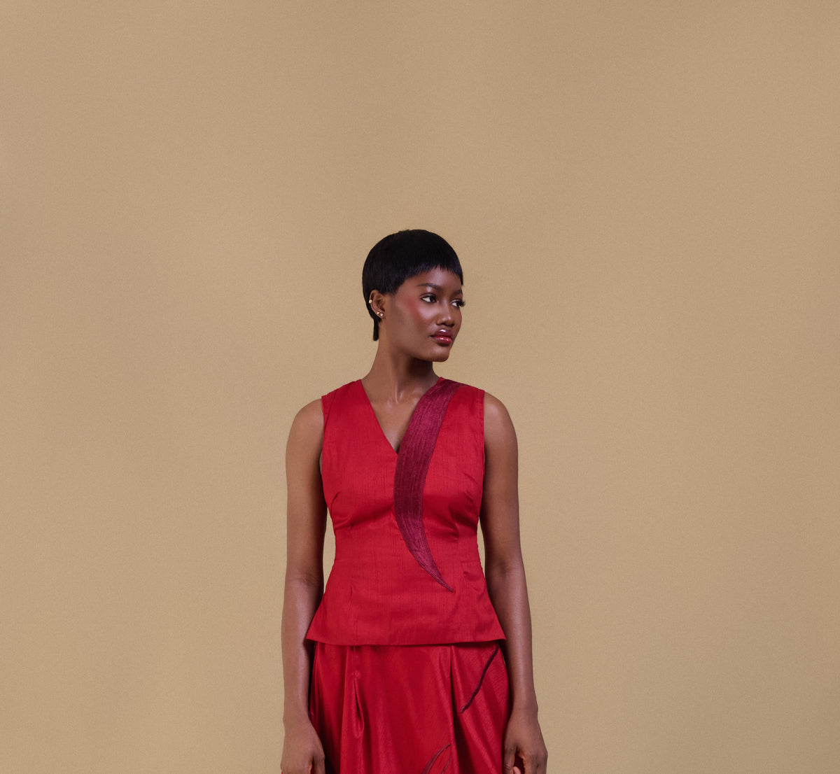 HELICONIA TOP - RED